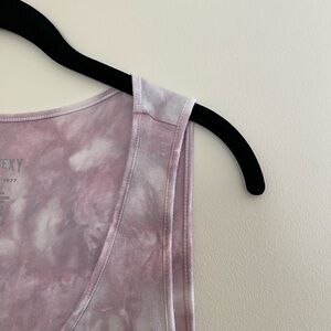 American Eagle Outfitters Pink Tie-Dye Tank Top